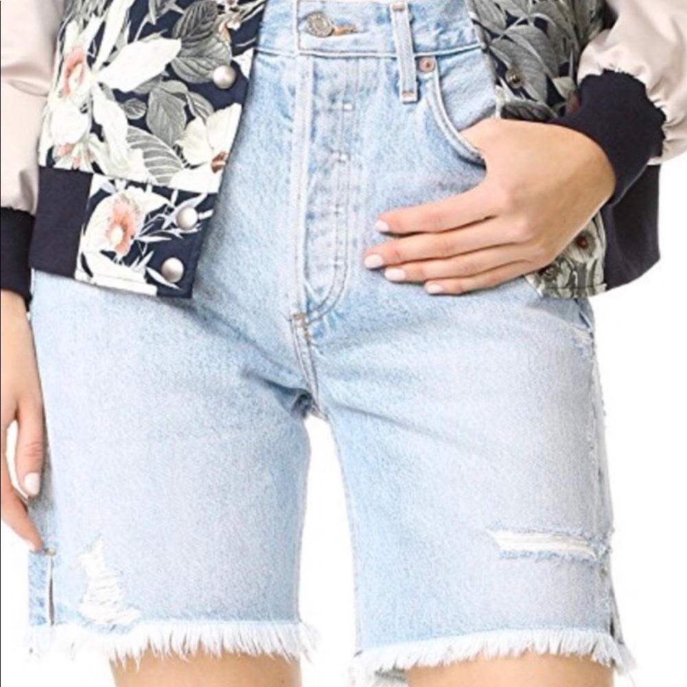 Agolde Jean Shorts